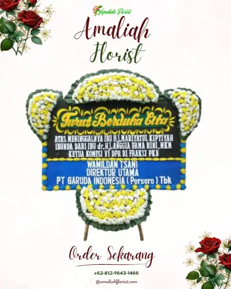 Papan Bunga Duka Citra Garden